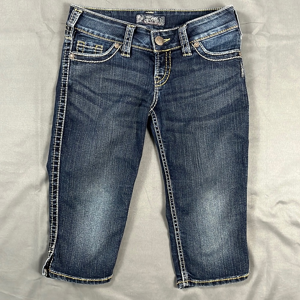 Silver Jeans Mckenzie Crop | W27